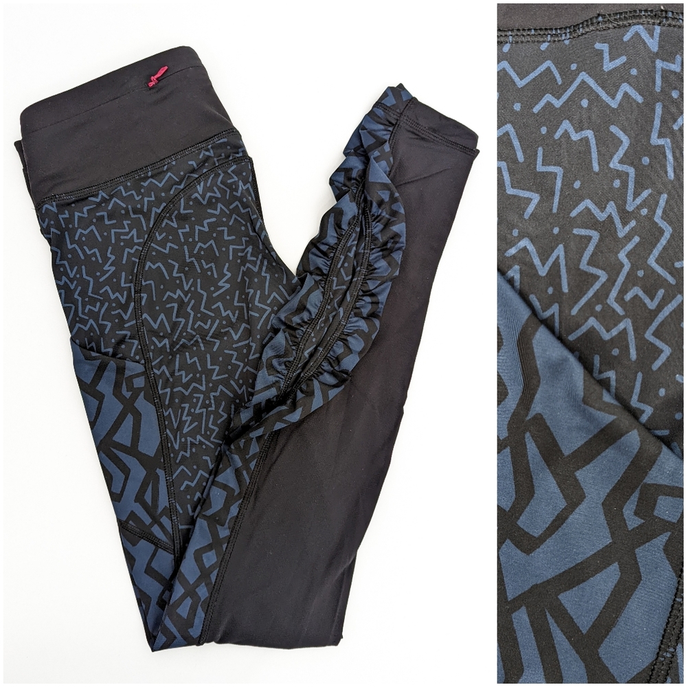 RARE Lululemon Seawheeze Squiggles Speed Tight